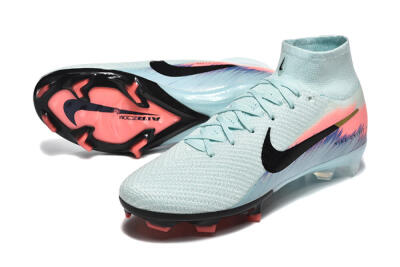 Men's Nike Air Zoom Mercurial Superfly 10 Elite FG Football Boots - Jade/Black/Pink