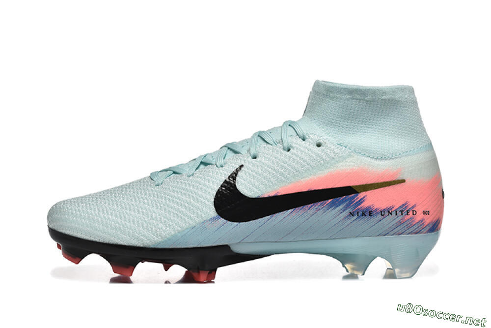 Men's Nike Air Zoom Mercurial Superfly 10 Elite FG Football Boots - Jade/Black/Pink 0