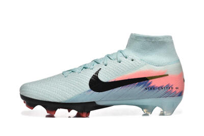 Men's Nike Air Zoom Mercurial Superfly 10 Elite FG Football Boots - Jade/Black/Pink