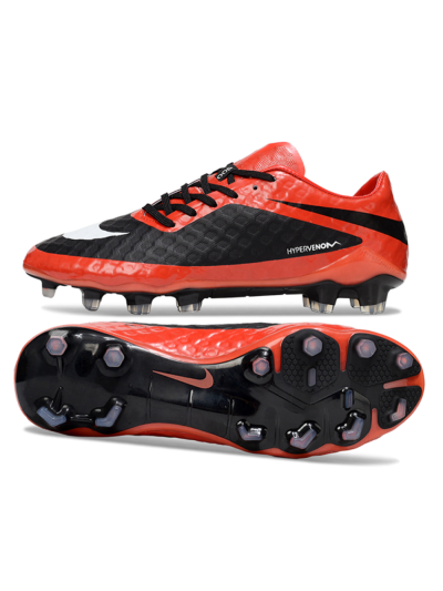 Men's Nike Hypervenom Phantom I FG Football Boots - Red/Black/White