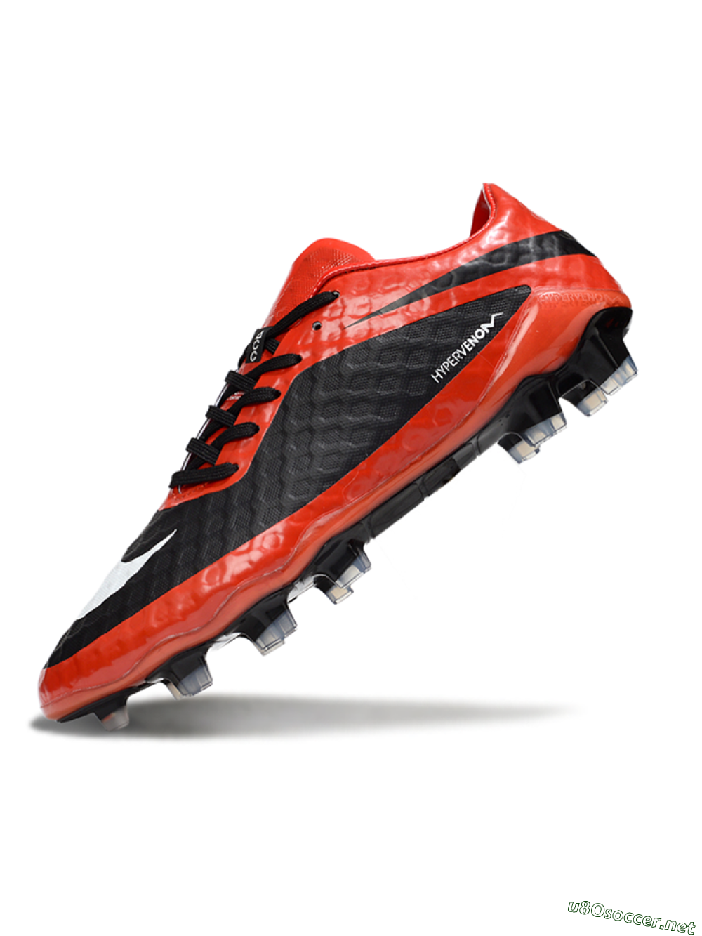 Men's Nike Hypervenom Phantom I FG Football Boots - Red/Black/White 5