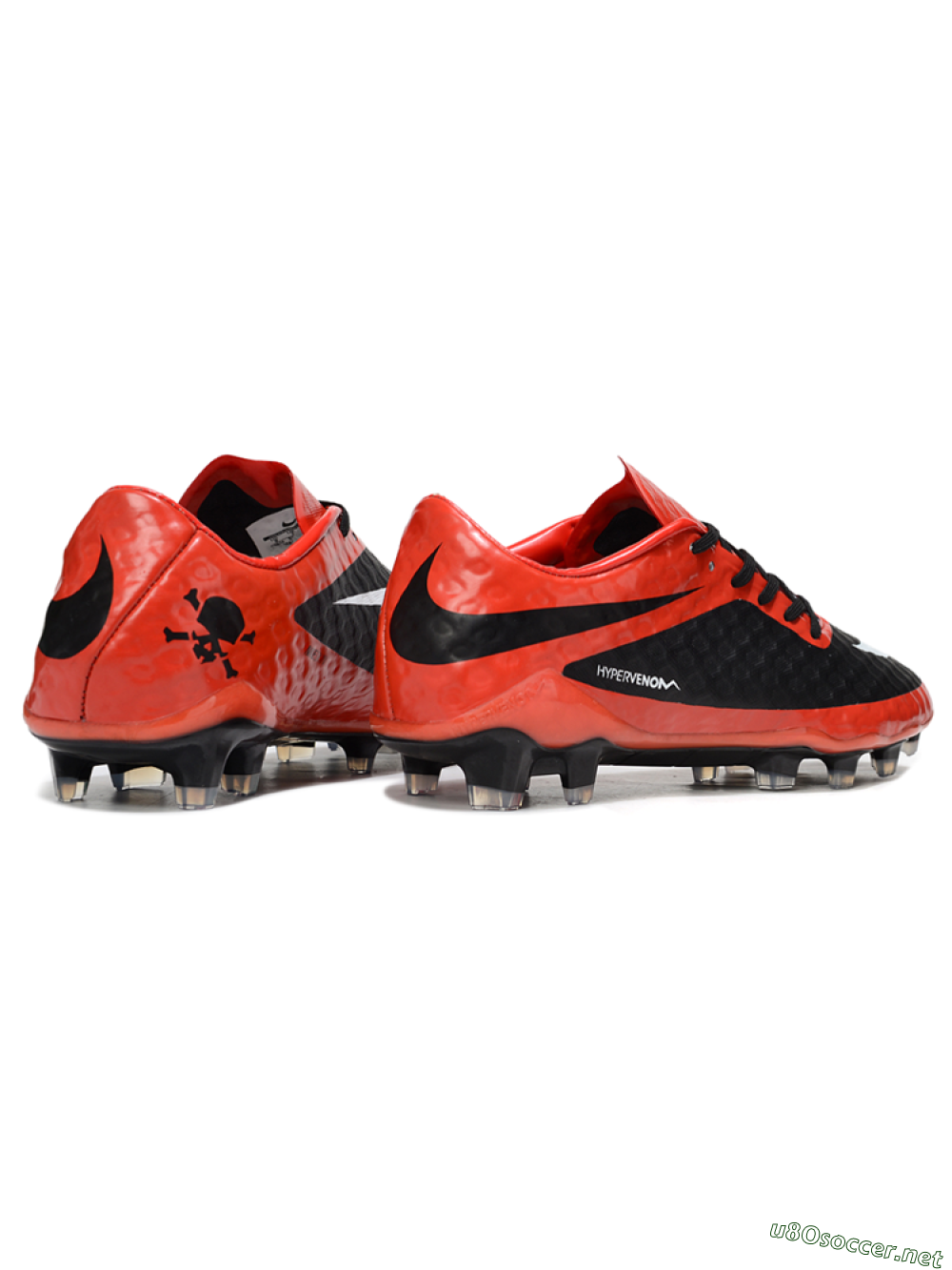Men's Nike Hypervenom Phantom I FG Football Boots - Red/Black/White 6