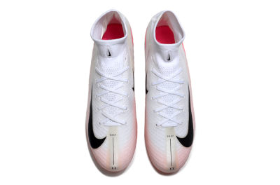 Men's Nike Air Zoom Mercurial Superfly 10 Elite SG Football Boots - White/Jade/Pink