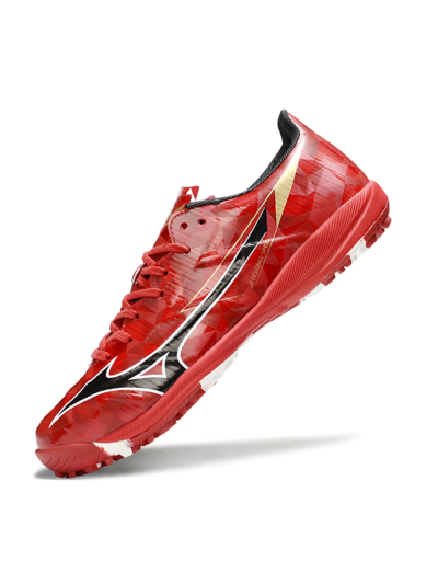 Men's Mizuno Morelia Alpha Beta TF Football Shoes - Red/Black/White