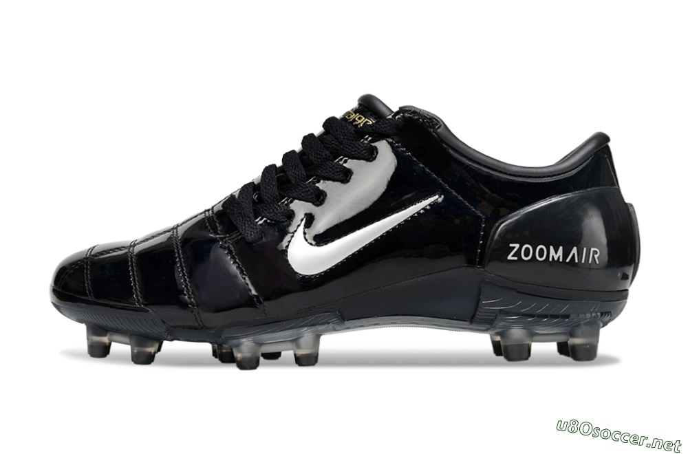 Men's Nike Air Zoom Total 90 III FG Football Boots - Black/White 0