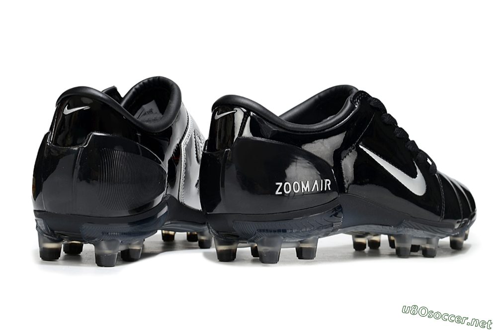 Men's Nike Air Zoom Total 90 III FG Football Boots - Black/White 6