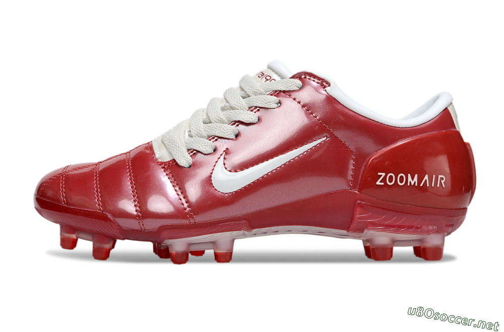 Men's Nike Air Zoom Total 90 III FG Football Boots - Red/White 0