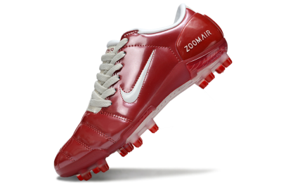 Men's Nike Air Zoom Total 90 III FG Football Boots - Red/White