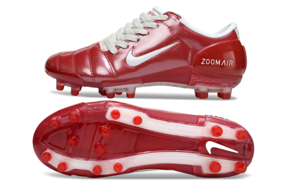 Men's Nike Air Zoom Total 90 III FG Football Boots - Red/White