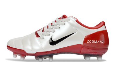 Men's Nike Air Zoom Total 90 III FG Football Boots - Beige/Black/Red