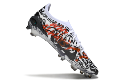 Men's Puma Ultra Ultimate FG Football Boots - Black/White/Red