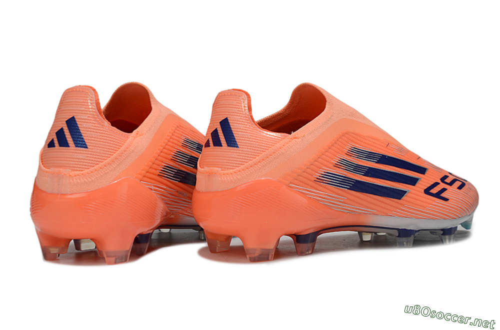 Unisex Adidas F50 Elite Laceless FG Football Boots - Red/Blue/Silver 7