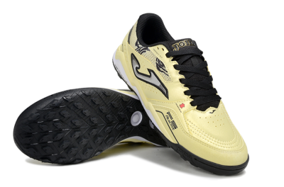 Men's Joma Top Flex TF Football Shoes - Yellow/Silver/Black