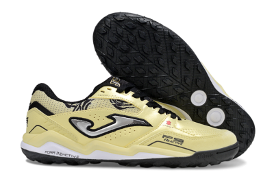 Men's Joma Top Flex TF Football Shoes - Yellow/Silver/Black