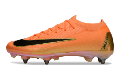 Men's Nike Air Zoom Mercurial Vapor 16 Elite SG Football Boots - Red/Black/Gold