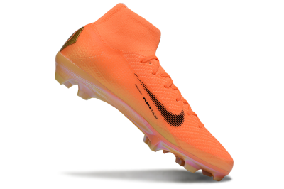 Unisex Nike Air Zoom Mercurial Superfly 10 Elite FG Football Boots - Red/Black/Gold