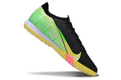 Unisex Nike Air Zoom Mercurial Vapor 16 Elite TF Football Shoes - Black/Yellow/White