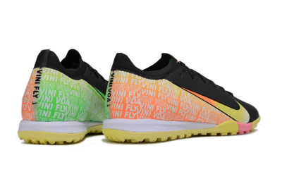 Unisex Nike Air Zoom Mercurial Vapor 16 Elite TF Football Shoes - Black/Yellow/White