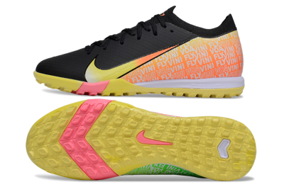Unisex Nike Air Zoom Mercurial Vapor 16 Elite TF Football Shoes - Black/Yellow/White
