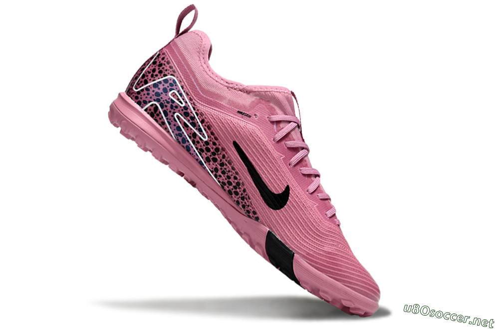 Unisex Nike Air Zoom Mercurial Vapor 16 Pro TF Football Shoes - Pink/Black/Silver 4
