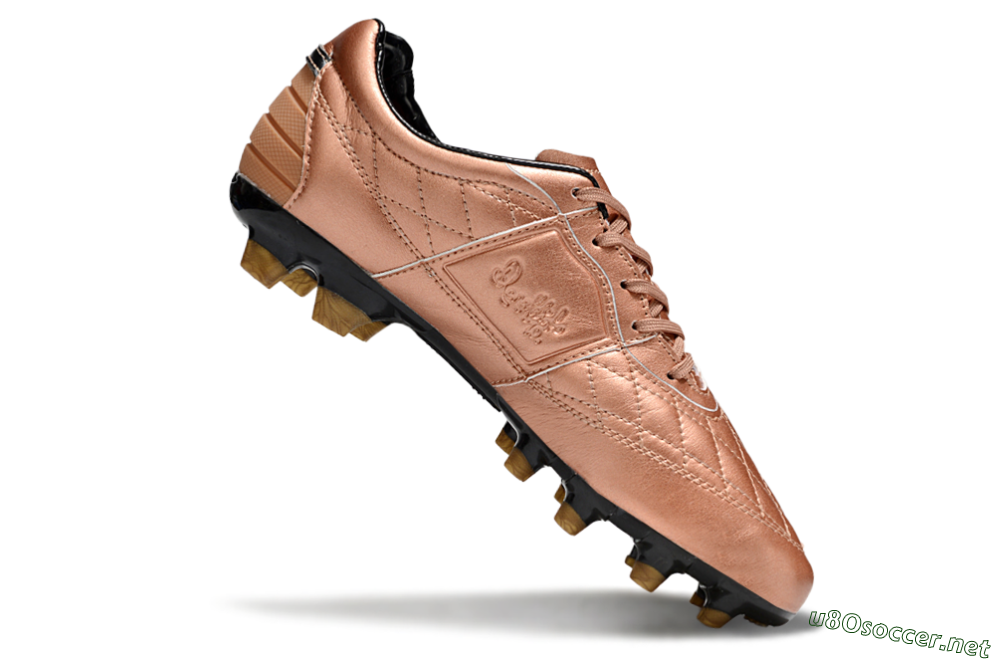 Men's Nike Tiempo Legend R10 Elite FG Football Boots - Gold/Black/Red 4