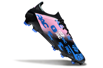 Unisex Adidas F50 Elite FG Football Boots - Black/Blue/Pink