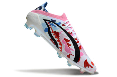 Unisex Adidas F50 Elite FG Football Boots - Pink/Whtie/Blue/Red