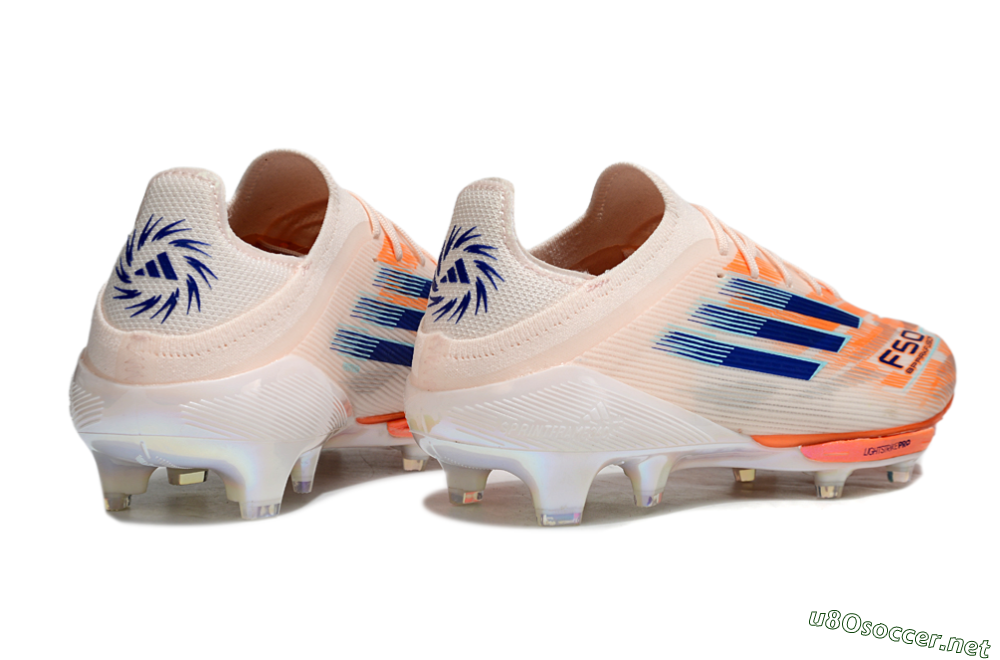 Men's Adidas F50+ Lightstrike Pro FG Football Boots - Pink/Red/Blue 6
