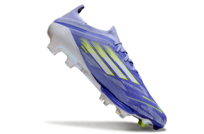 Men's Adidas F50+ Lightstrike Pro FG Football Boots - Blue/White/Yellow