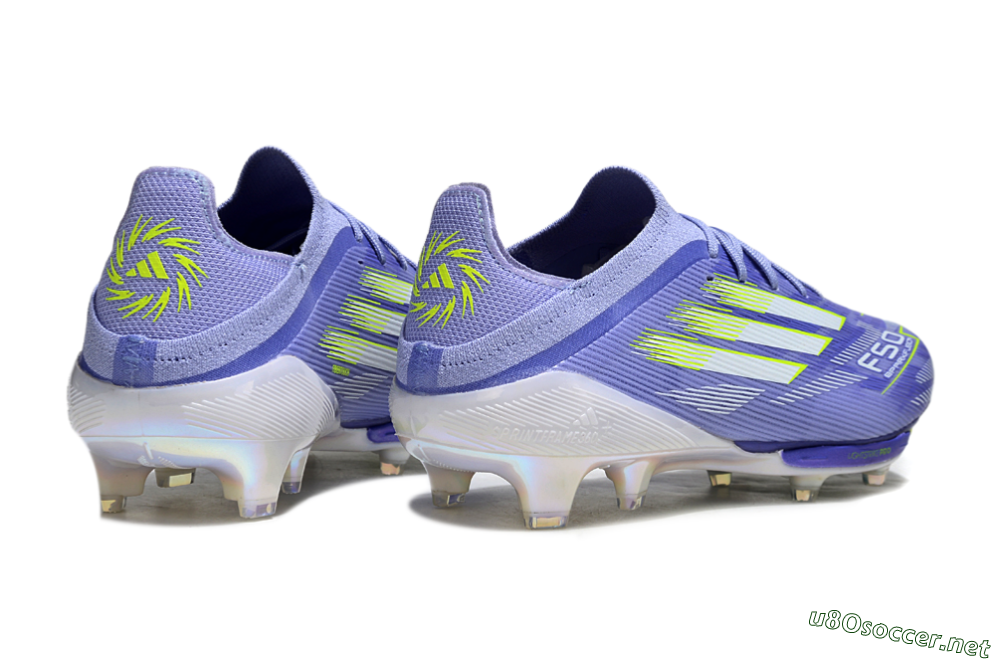 Men's Adidas F50+ Lightstrike Pro FG Football Boots - Blue/White/Yellow 6