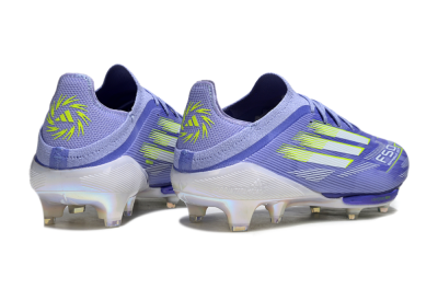 Men's Adidas F50+ Lightstrike Pro FG Football Boots - Blue/White/Yellow