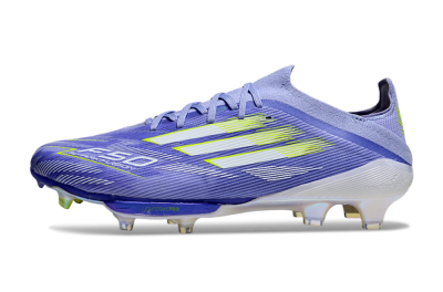 Men's Adidas F50+ Lightstrike Pro FG Football Boots - Blue/White/Yellow