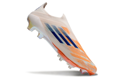 Men's Adidas F50+ Lightstrike Pro Laceless FG Football Boots - Pink/Red/Blue