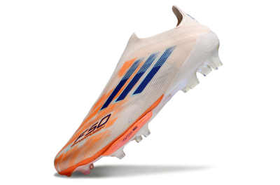 Men's Adidas F50+ Lightstrike Pro Laceless FG Football Boots - Pink/Red/Blue