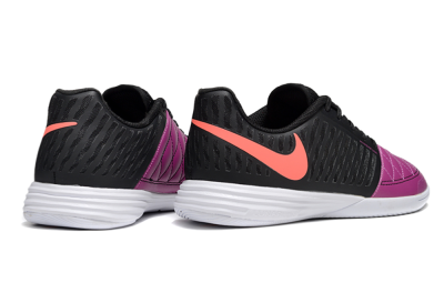 Unisex Nike Lunar Gato 2 IC Football Shoes - Pink/Black/Red