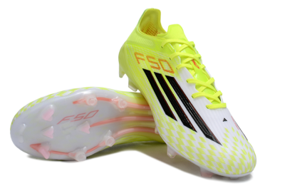 Men's Adidas F50 Elite FG Football Boots - Yellow/Black/Red