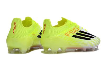 Men's Adidas F50 Elite FG Football Boots - Yellow/Black/Red