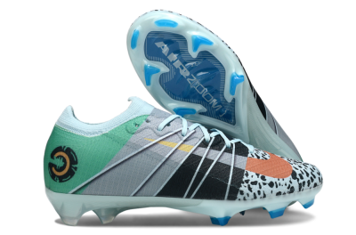 Men's Nike Air Zoom Mercurial Vapor 16 Elite FG Football Boots - Jade/Blue/Green