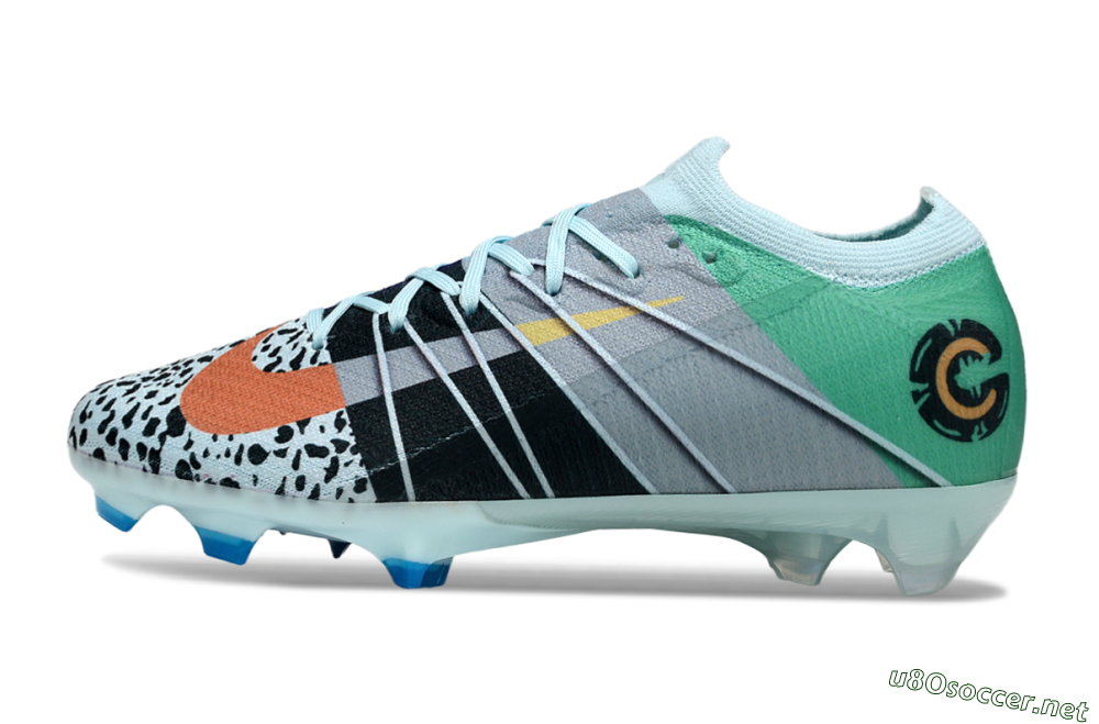 Men's Nike Air Zoom Mercurial Vapor 16 Elite FG Football Boots - Jade/Blue/Green 0