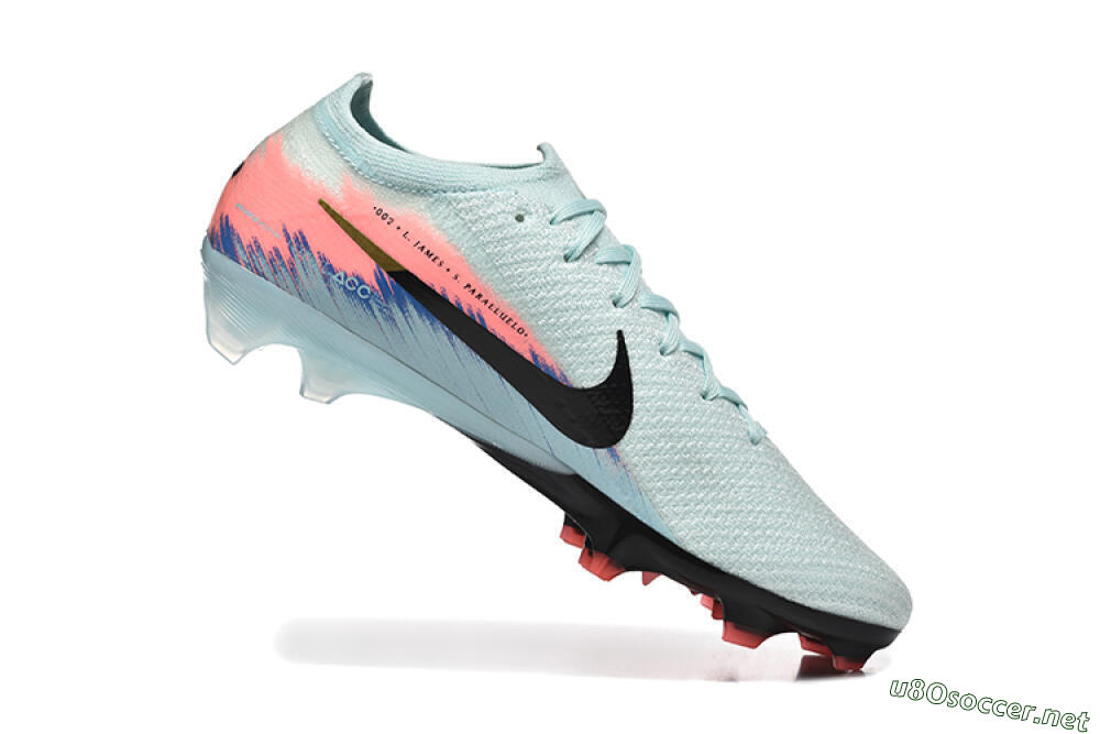 Men's Nike Air Zoom Mercurial Vapor 16 Elite FG Football Boots - Jade/Black/Pink 7
