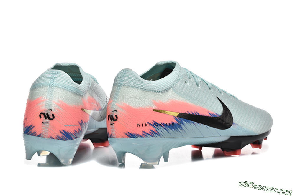 Men's Nike Air Zoom Mercurial Vapor 16 Elite FG Football Boots - Jade/Black/Pink 9