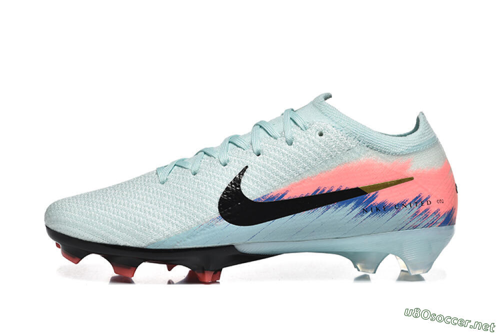 Men's Nike Air Zoom Mercurial Vapor 16 Elite FG Football Boots - Jade/Black/Pink 0