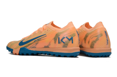 Unisex Nike Air Zoom Mercurial Vapor 16 Elite TF Football Shoes - Pink/Blue/Yellow