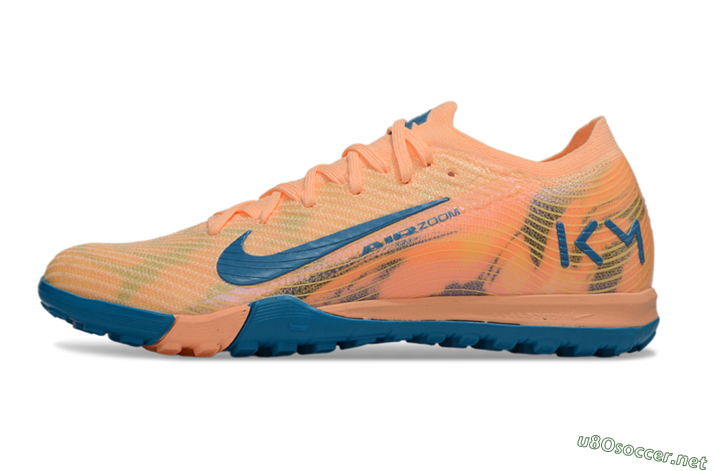 Unisex Nike Air Zoom Mercurial Vapor 16 Elite TF Football Shoes - Pink/Blue/Yellow 0