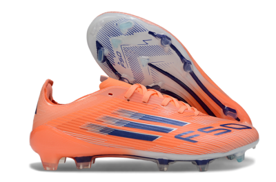 Unisex Adidas F50 Elite FG Football Boots - Red/Blue/Silver