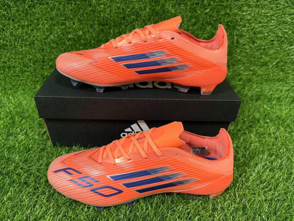 Unisex Adidas F50 Elite FG Football Boots - Red/Blue/Silver