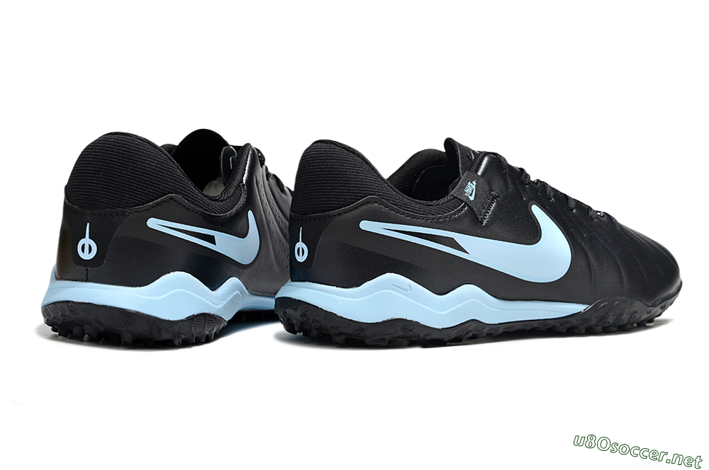 Men's Nike Tiempo Legend 10 Academy TF Football Shoes - Black/Jade 6