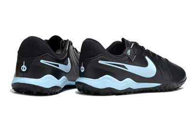 Men's Nike Tiempo Legend 10 Academy TF Football Shoes - Black/Jade