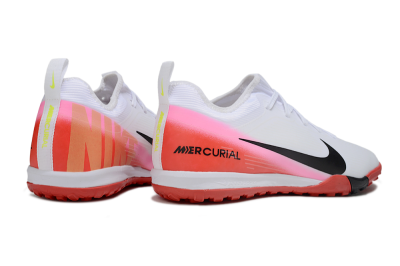 Unisex Nike Air Zoom Mercurial Vapor 16 Pro TF Football Shoes - White/Black/Red