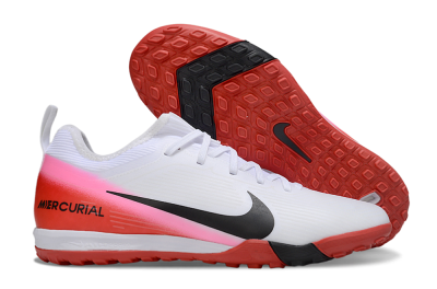 Unisex Nike Air Zoom Mercurial Vapor 16 Pro TF Football Shoes - White/Black/Red